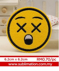 016 Embroidery Sticker